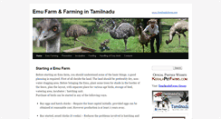 Desktop Screenshot of emu.tamilnadufarms.com