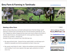 Tablet Screenshot of emu.tamilnadufarms.com
